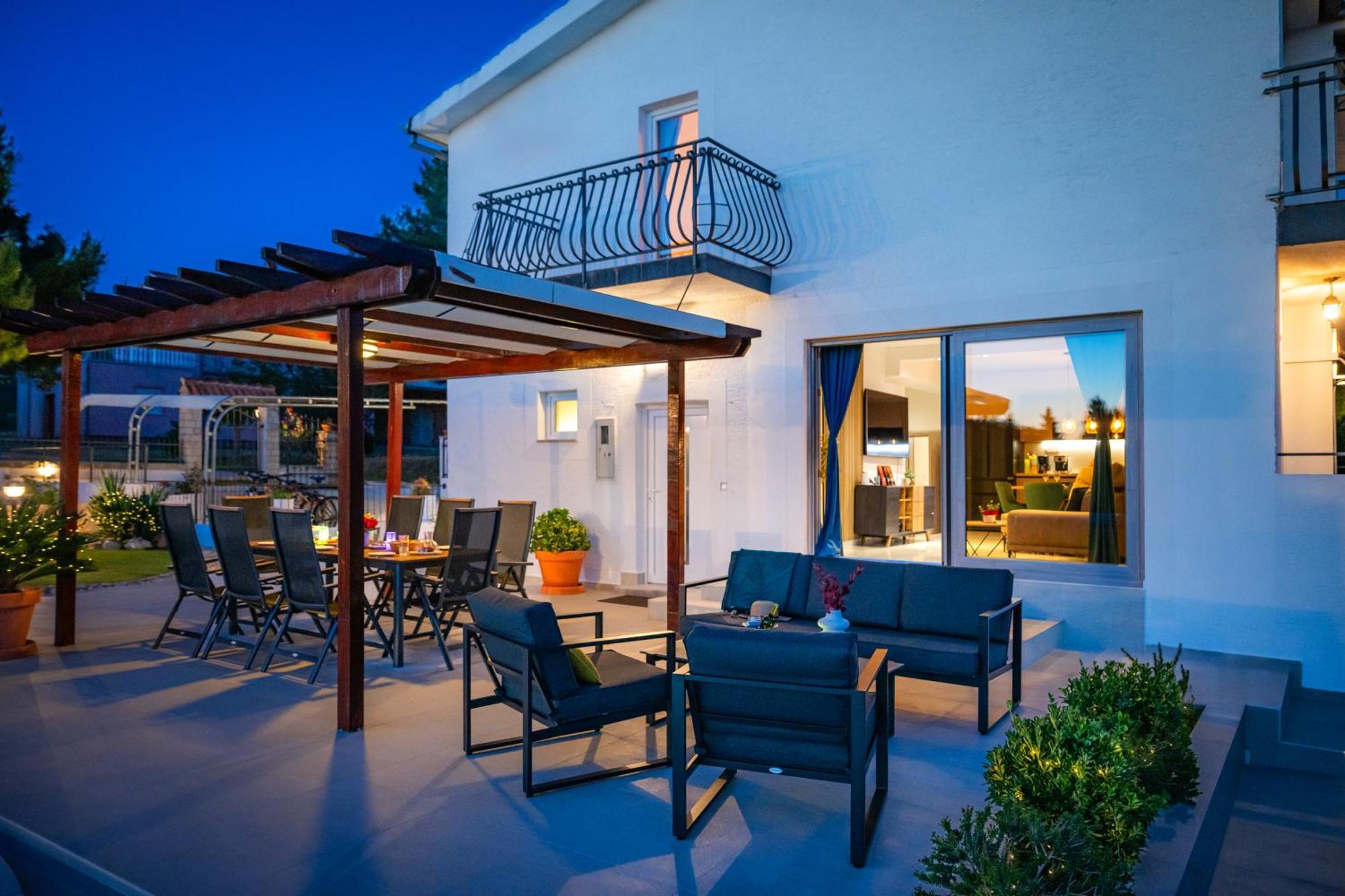 Villa Plenca - Heated Pool ! Szybenik Zewnętrze zdjęcie