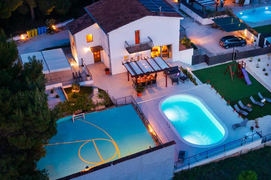 Villa Plenca - Heated Pool ! Szybenik Zewnętrze zdjęcie