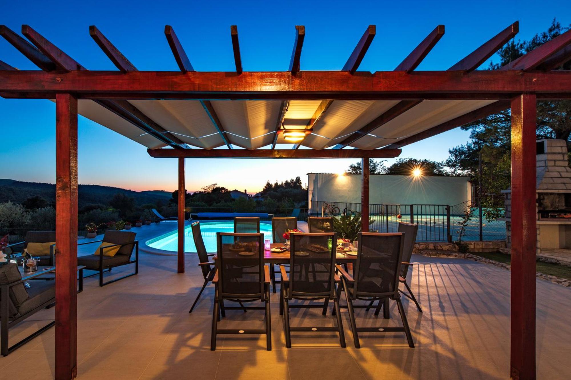 Villa Plenca - Heated Pool ! Szybenik Zewnętrze zdjęcie